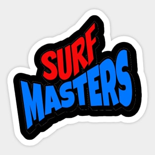 Surf Masters , Hello Summer Vintage Funny Surfer Riding Surf Surfing Lover Gifts Sticker